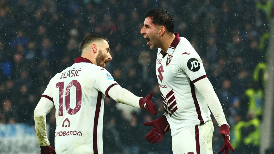 Maripán tuvo desempeño goleador en el empate de Torino con Atalanta