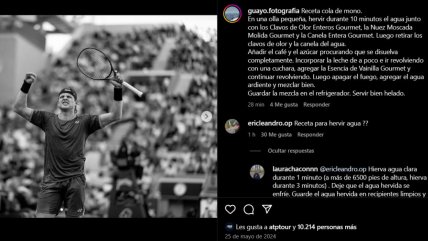   Chilenos llenaron de recetas el Instagram del belga Zizou Bergs tras agresión a Garin 