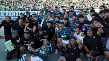   Santiago Wanderers celebró en Valparaíso su debut triunfal en Copa Chile ante Colo Colo 