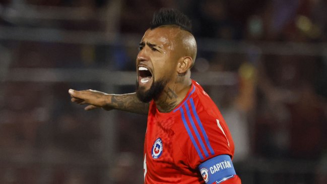 Vidal tendrá un régimen especial de trabajo con el cuerpo médico de La Roja