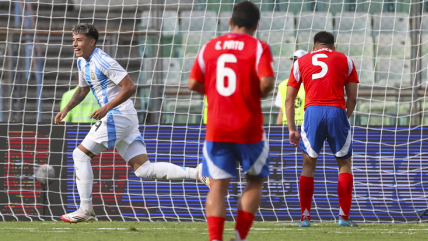   La Roja inició con un traspié ante Argentina en el hexagonal final del Sudamericano sub 20 