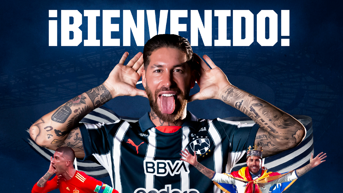 Monterrey oficializó la llegada de Sergio Ramos al fútbol mexicano