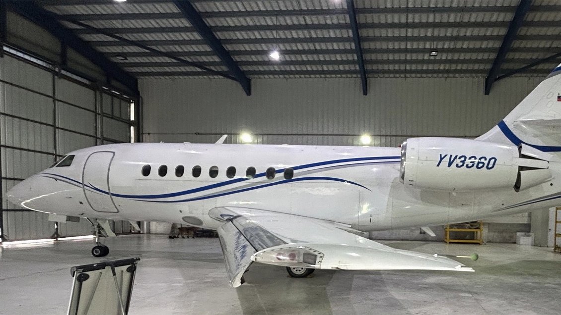 Estados Unidos confiscó otro avión perteneciente a Venezuela