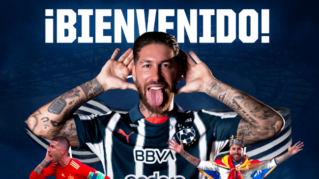 Monterrey oficializó la llegada de Sergio Ramos al fútbol mexicano