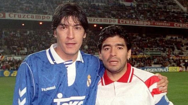 Iván Zamorano: Maradona es lo más grande que ha entregado el fútbol