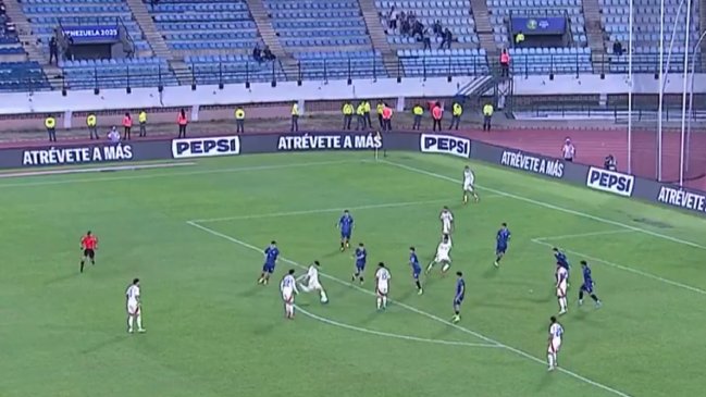 [VIDEO] Agustín Arce se atrevió y logró el empate parcial para La Roja Sub 20 ante Paraguay