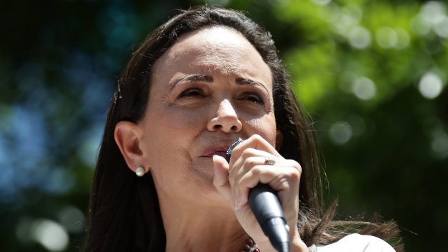 Machado pidió apoyo internacional para 