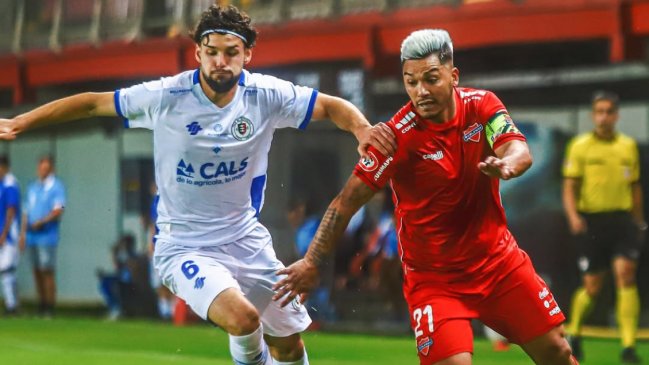 Federico Mateos salvó a Ñublense en los descuentos ante Santa Cruz por Copa Chile