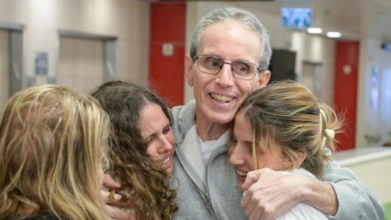   Los tres israelíes liberados hoy en Gaza llegaron desnutridos al hospital 