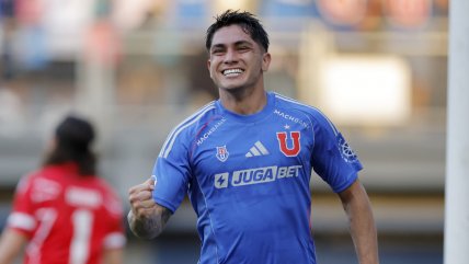   Montes expresó felicidad por su primer gol con la U: Es mérito y sacrificio 