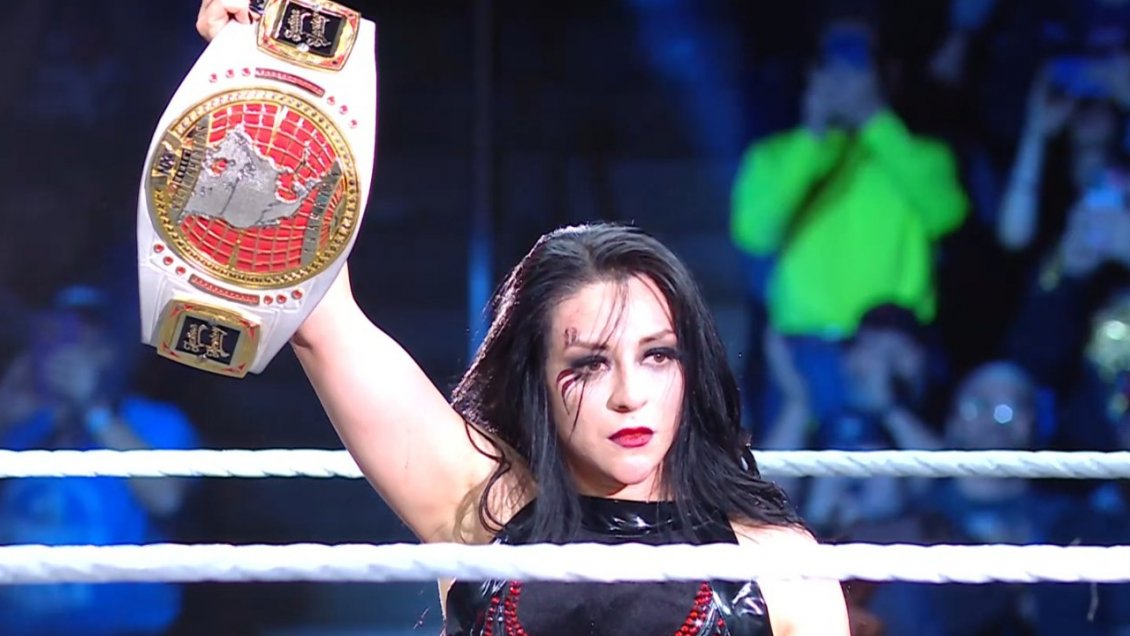 Stephanie Vaquer hizo historia al ser la primera chilena en ganar un título en WWE