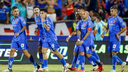   La U tuvo una fiesta de goles ante Ñublense en el Estadio Nacional 
