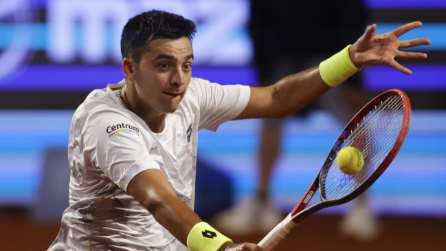 Tomás Barrios batalló ante Camilo Ugo Carabelli y se metió en el cuadro principal en Río de Janeiro