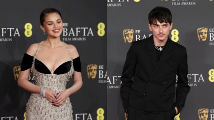   Selena Gómez deslumbró: Los looks de la alfombra roja de los Premios BAFTA 2025 
