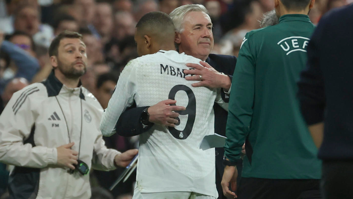 Ancelotti: Mbappé tiene la calidad para llegar al nivel de Cristiano