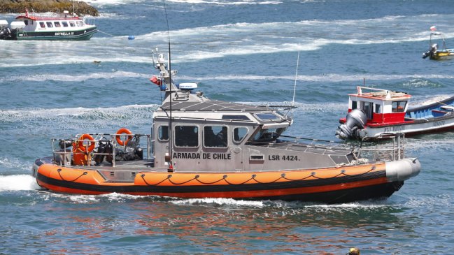 Naufragio en Talcahuano dejó al menos un tripulante muerto
