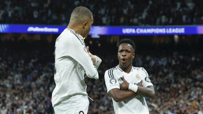 [VIDEO] Mbappé firmó su doblete y Real Madrid se alejó en el marcador ante Manchester City