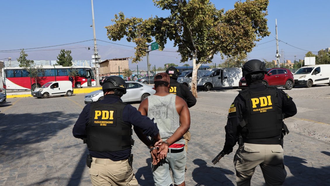 Masivo operativo en galpones del persa Biobío: Más de veinte detenidos