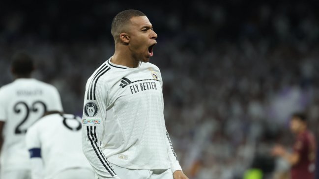 [VIDEO] Real Madrid golpeó de entrada a Manchester City con gol de Mbappé