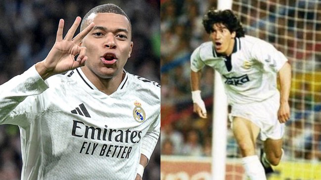 Mbappé se encamina a pasos de gigante a romper récord impuesto por Zamorano en Real Madrid