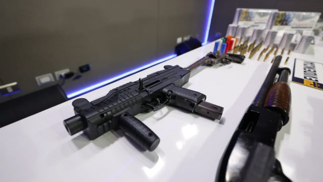 PDI desarticula red de tráfico de drogas y armas en el surponiente de Santiago