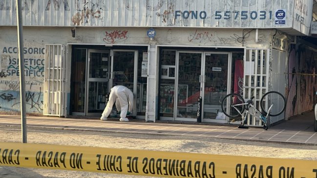Cerrillos: Dueño de farmacia abatió a delincuente que intentó asaltarlo