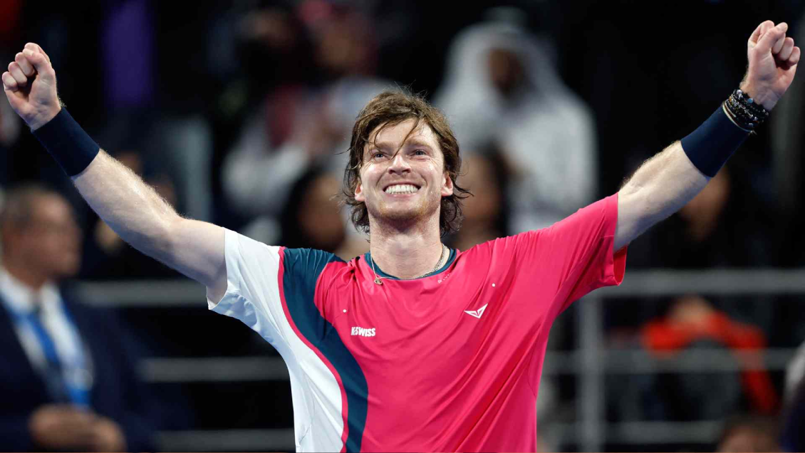 Rublev venció a Draper y conquistó por segunda vez el ATP de Doha