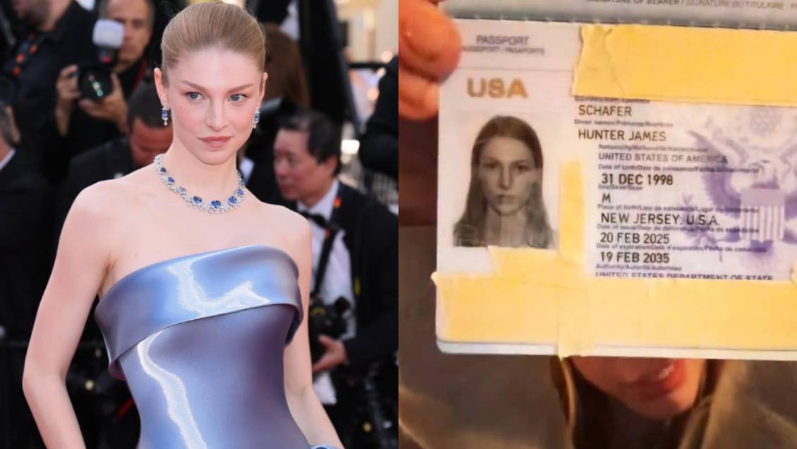 Hunter Schafer denuncia que recibió pasaporte con género masculino