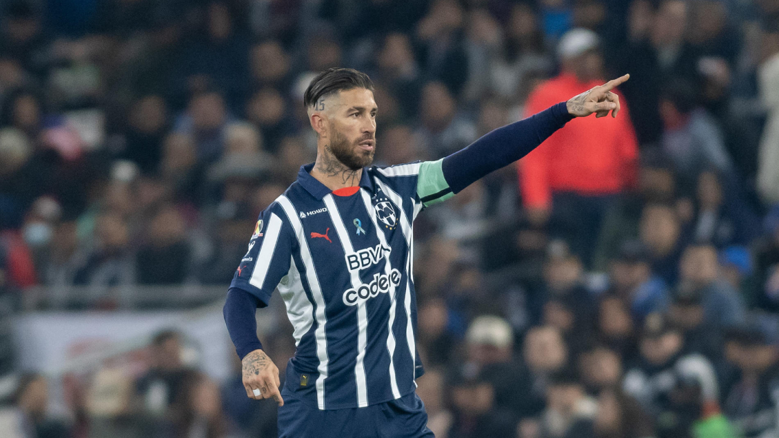 Sergio Ramos casi anotó en su ovacionado debut en Monterrey