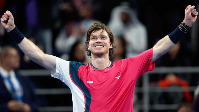 Rublev venció a Draper y conquistó por segunda vez el ATP de Doha