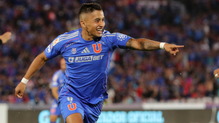   Nicolás Guerra lideró el triunfo de la U sobre La Calera en el Estadio Nacional 