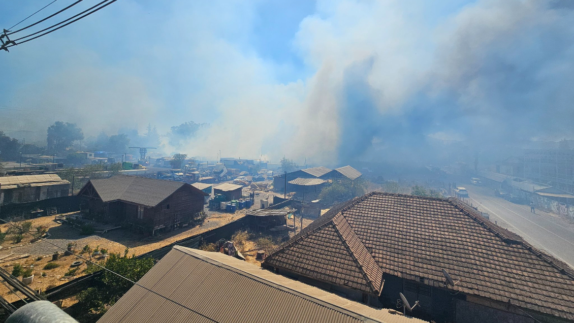 Bomberos controlaron cuatro focos de incendio que generaron emergencia en Peñaflor