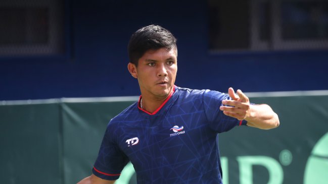 Matías Soto cayó en la primera ronda del dobles en el Chile Open