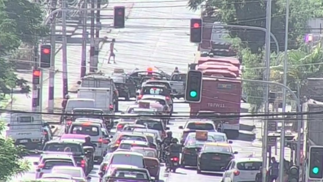 Motociclista murió tras chocar con una camioneta en Santiago Centro