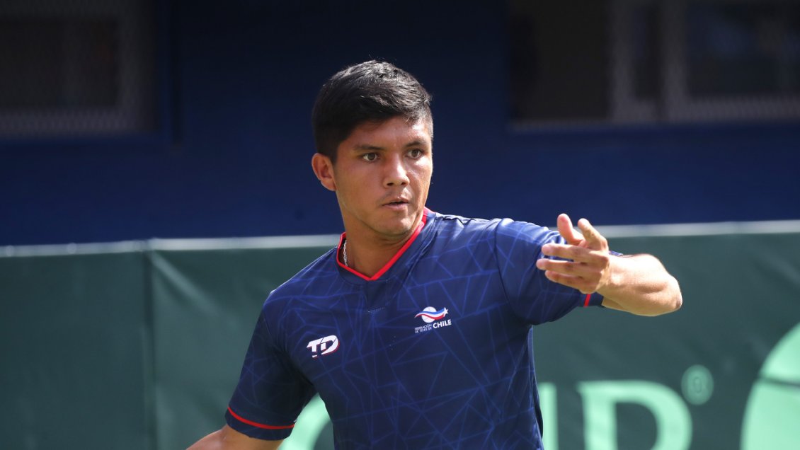 Matías Soto cayó en la primera ronda del dobles en el Chile Open