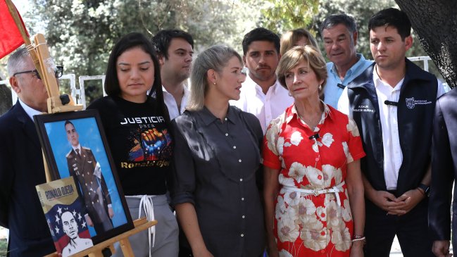 Matthei en homenaje a Ronald Ojeda: 