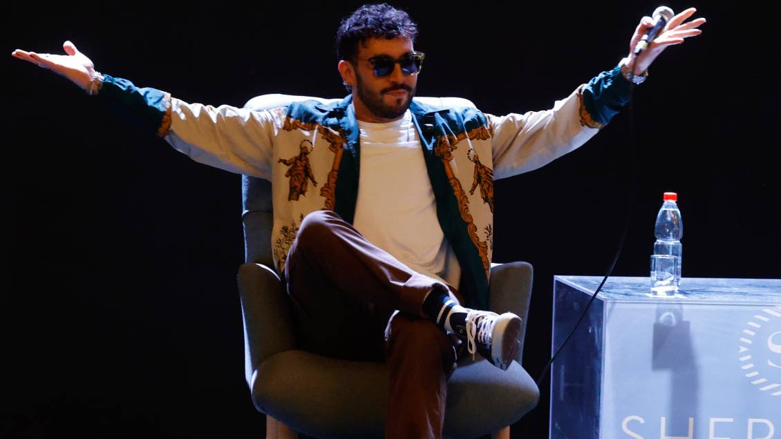 Edo Caroe sufrió el corte de luz durante conferencia de Viña 2025