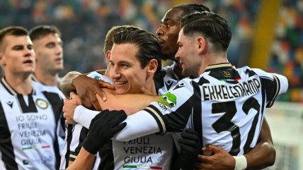   Udinese celebró su tercer triunfo al hilo en la Serie A tras batir a Parma con gol de Thauvin 