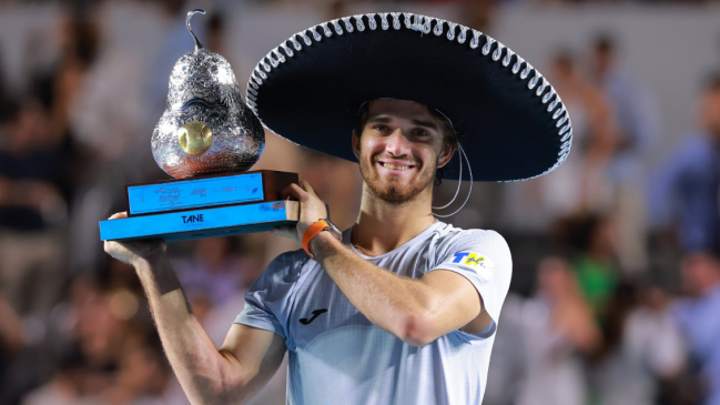 Machac venció a Davidovich y conquistó en Acapulco su primer título ATP