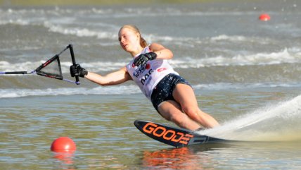   Daniela Kretschmer ganó el bronce en Mundial Universitario de esquí náutico 