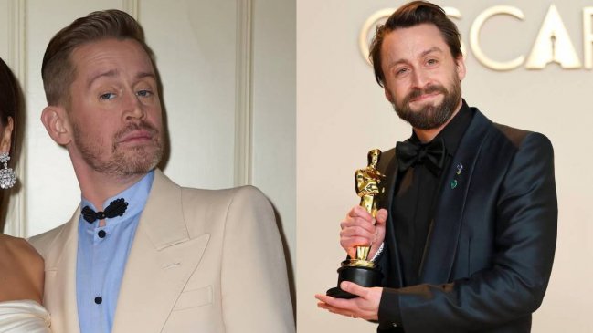 Macaulay Culkin reaccionó al triunfo de su hermano Kieran en los Oscar: 