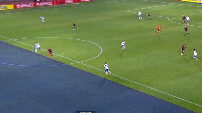 [VIDEO] ¿Estaba offside? El polémico gol anulado a Palestino ante la UC