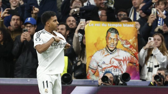 [VIDEO] Real Madrid pegó de entrada a Atlético en la Champions con un golazo de Rodrygo