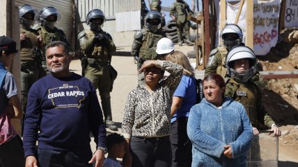  Cerca de 90 familias tuvieron que abandonar la toma Lajarilla en Viña del Mar  