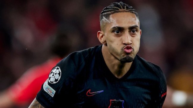 [VIDEO] Con 10 jugadores: FC Barcelona abrió el marcador ante Benfica gracias a Raphina