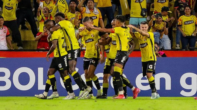 Octavio Rivero anotó en triunfazo de Barcelona SC sobre Corinthians