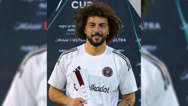 Maximiliano Falcón fue elegido figura del triunfo de Inter Miami en Jamaica
