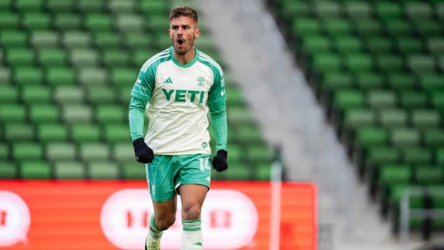 Diego Rubio jugó los últimos minutos de la victoria de Austin FC ante Los Angeles FC en la MLS