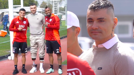   La Roja recibió la visita de Cristóbal Campos en su concentración para las Clasificatorias 