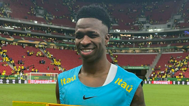 Vinícius Júnior y su desahogo tras el triunfo de Brasil: Estoy aliviado por el resultado